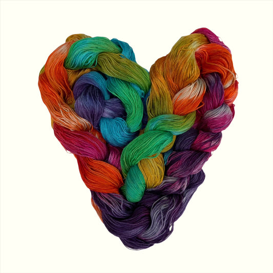 Exploding Rainbow Spooled Warp