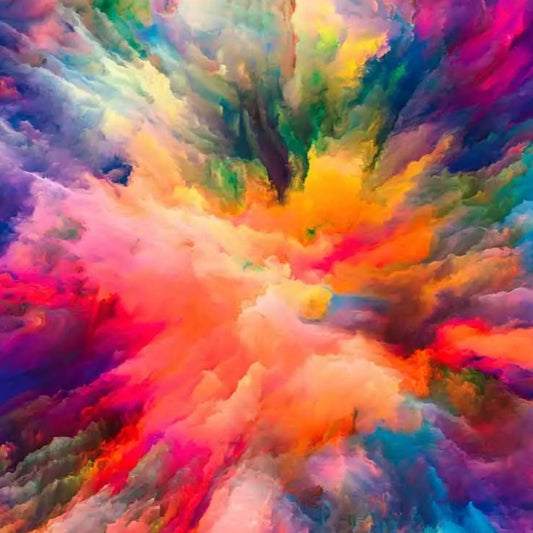 Exploding Rainbow Spooled Warp