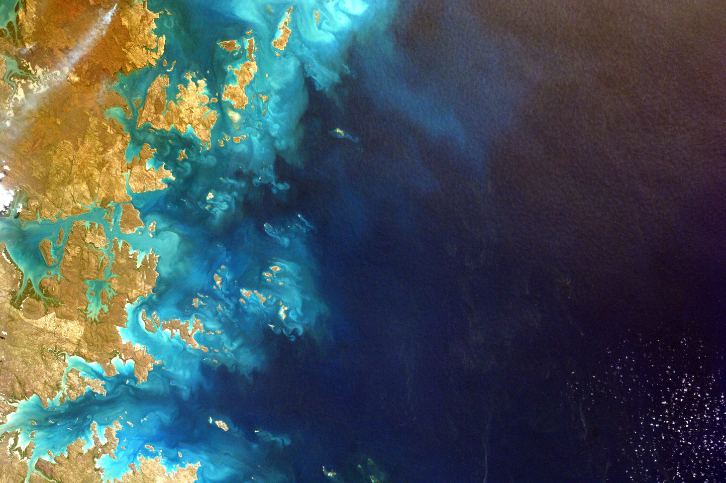 Ocean View From Space Warp