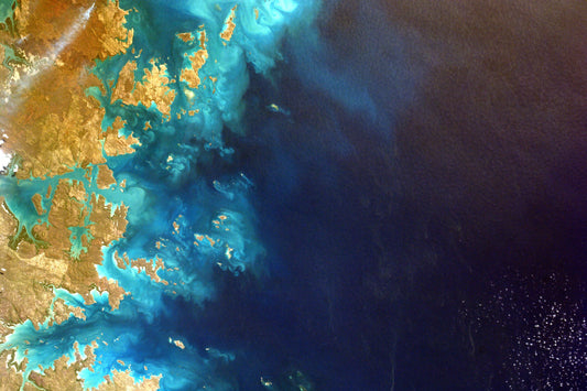 Ocean View From Space Warp